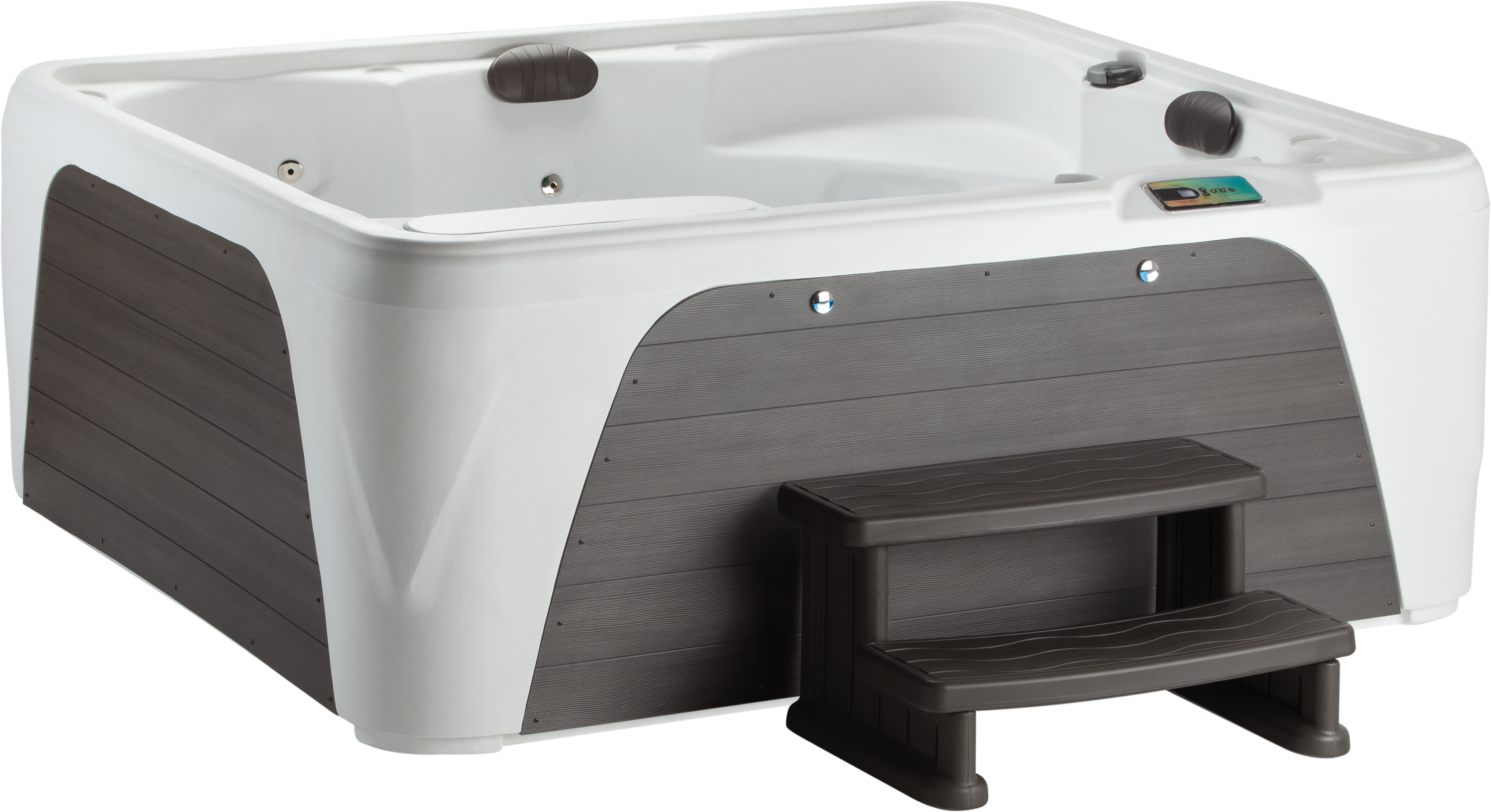 Arctic White - Charcoal